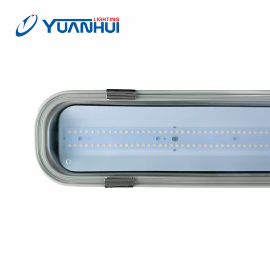 Lampada impermeabile IP66 Ik08 LED in acciaio inossidabile, apparecchio di illuminazione a LED, tunnel LED Tri